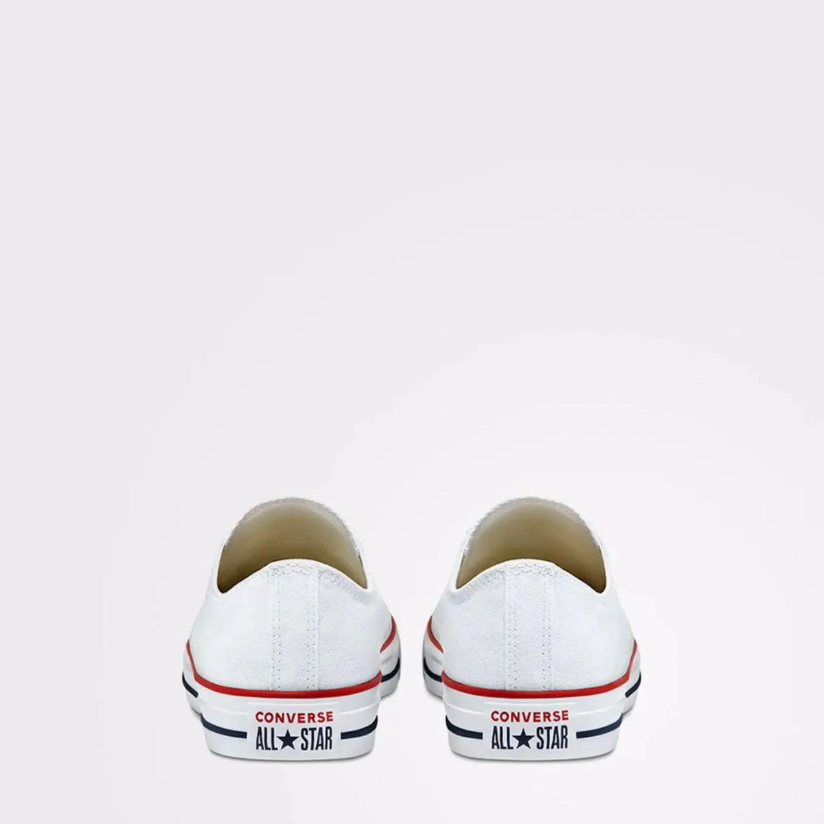Converse White Low-Tops