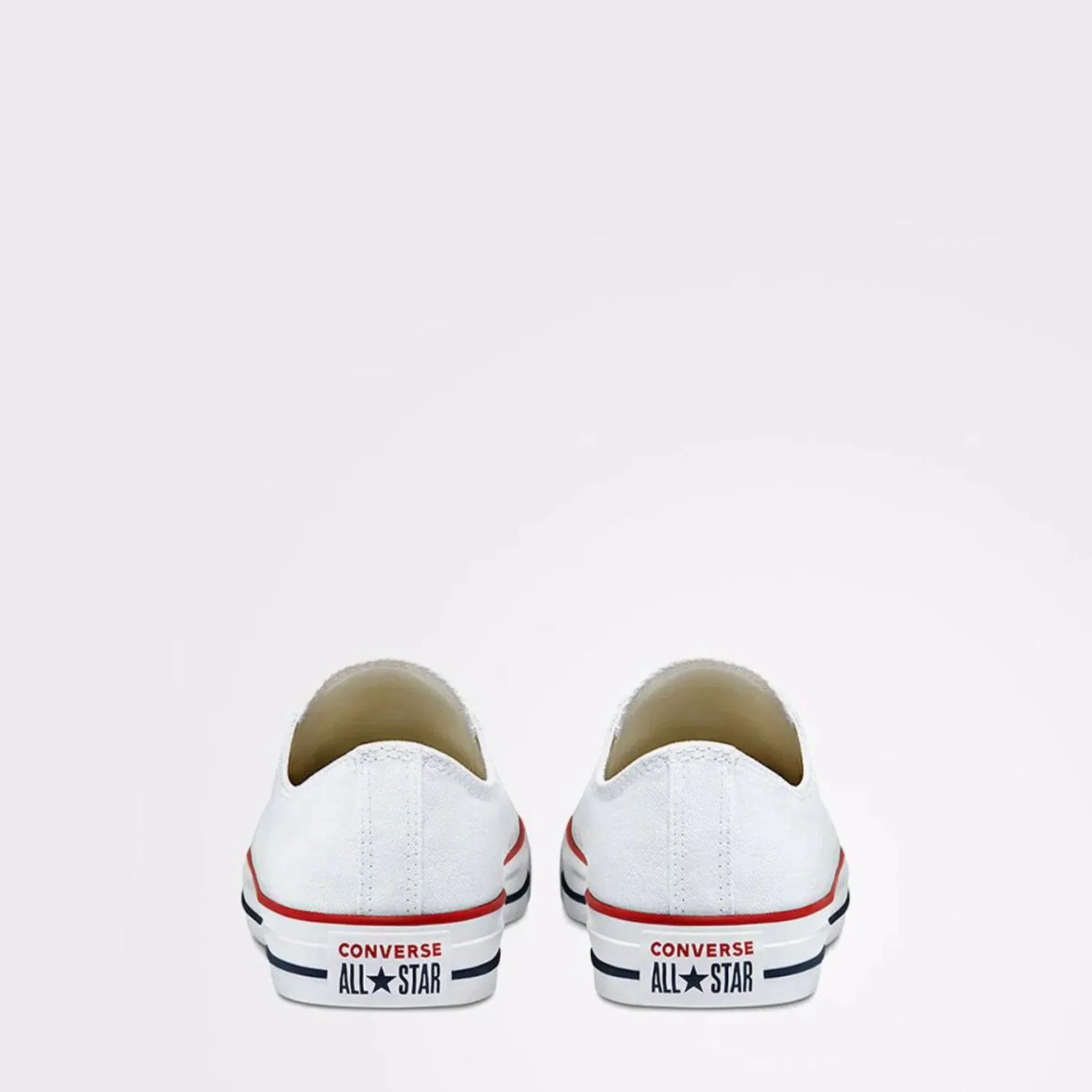 Converse White Low-Tops