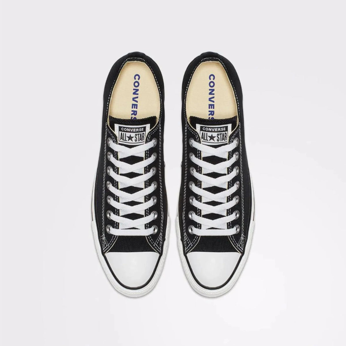 Converse Black Low-Tops