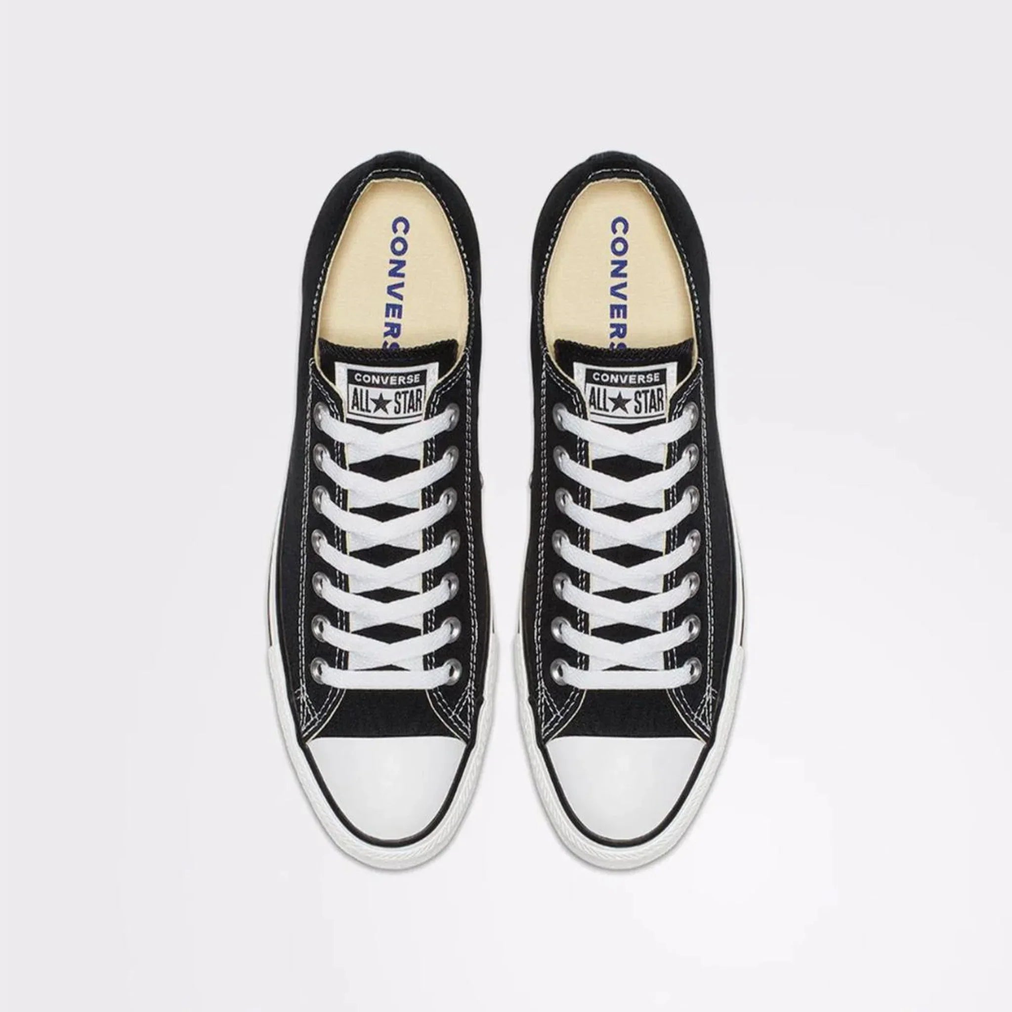 Converse Black Low-Tops