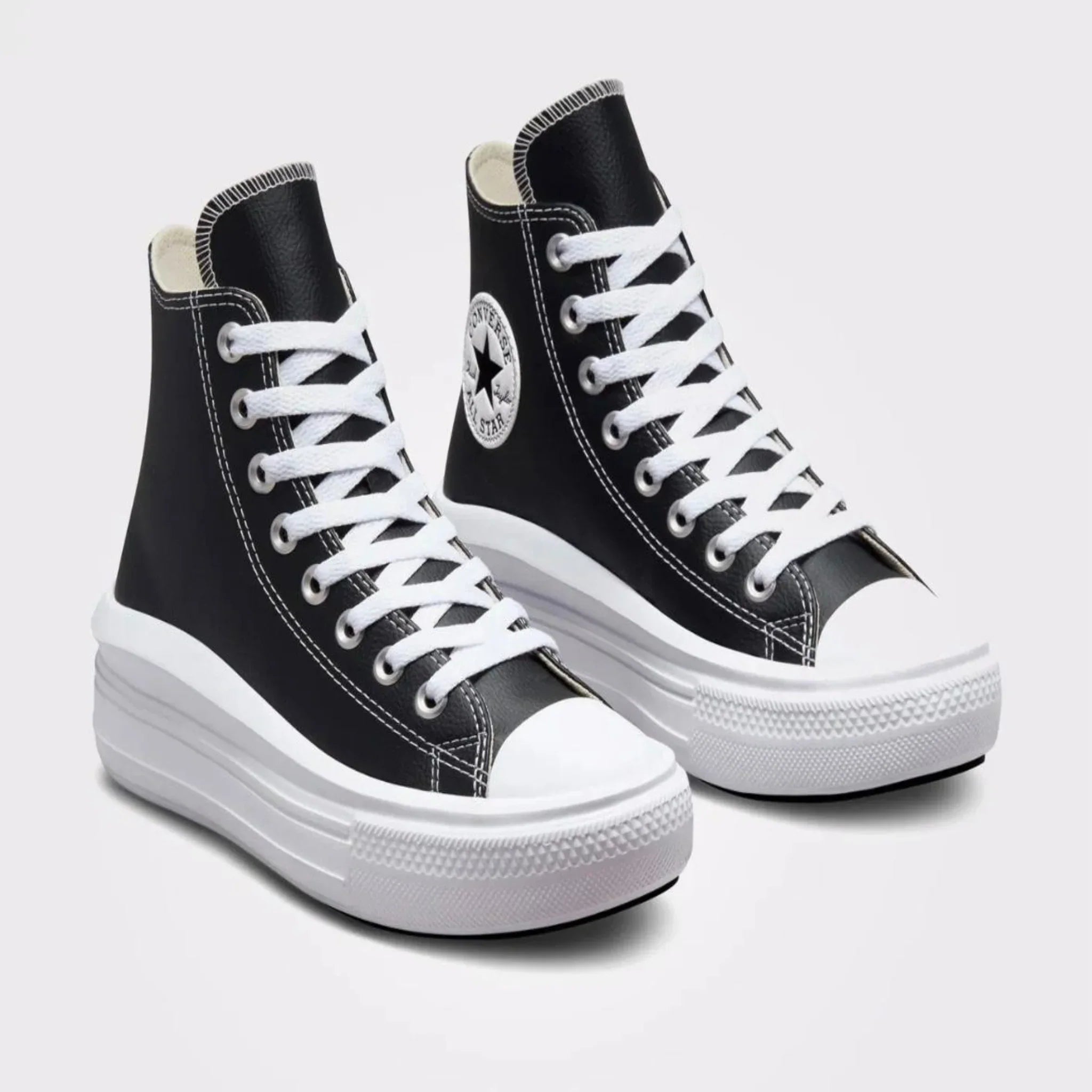 Converse Black Deri Chunkies High-Tops