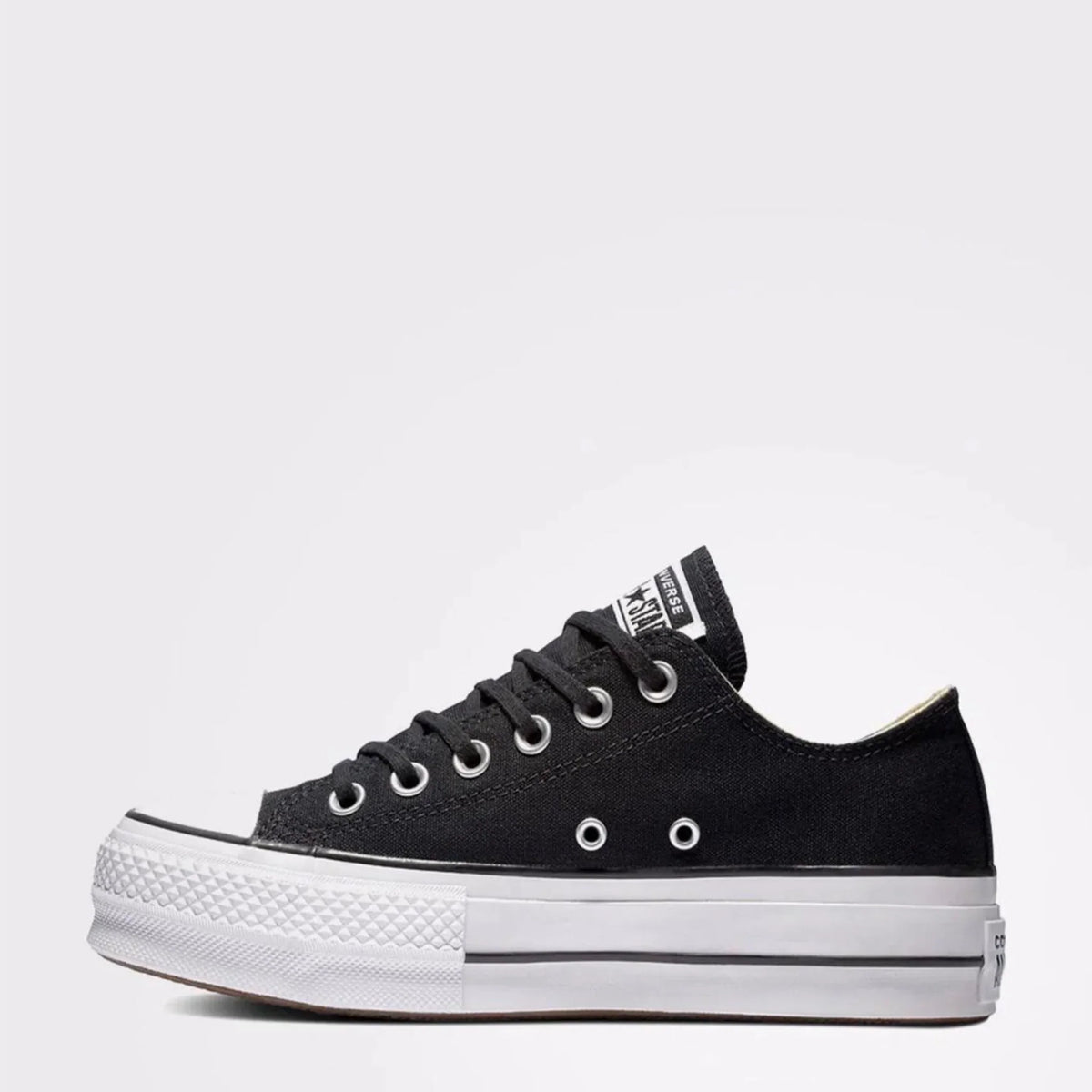 Converse Black Chunkies Low-Tops