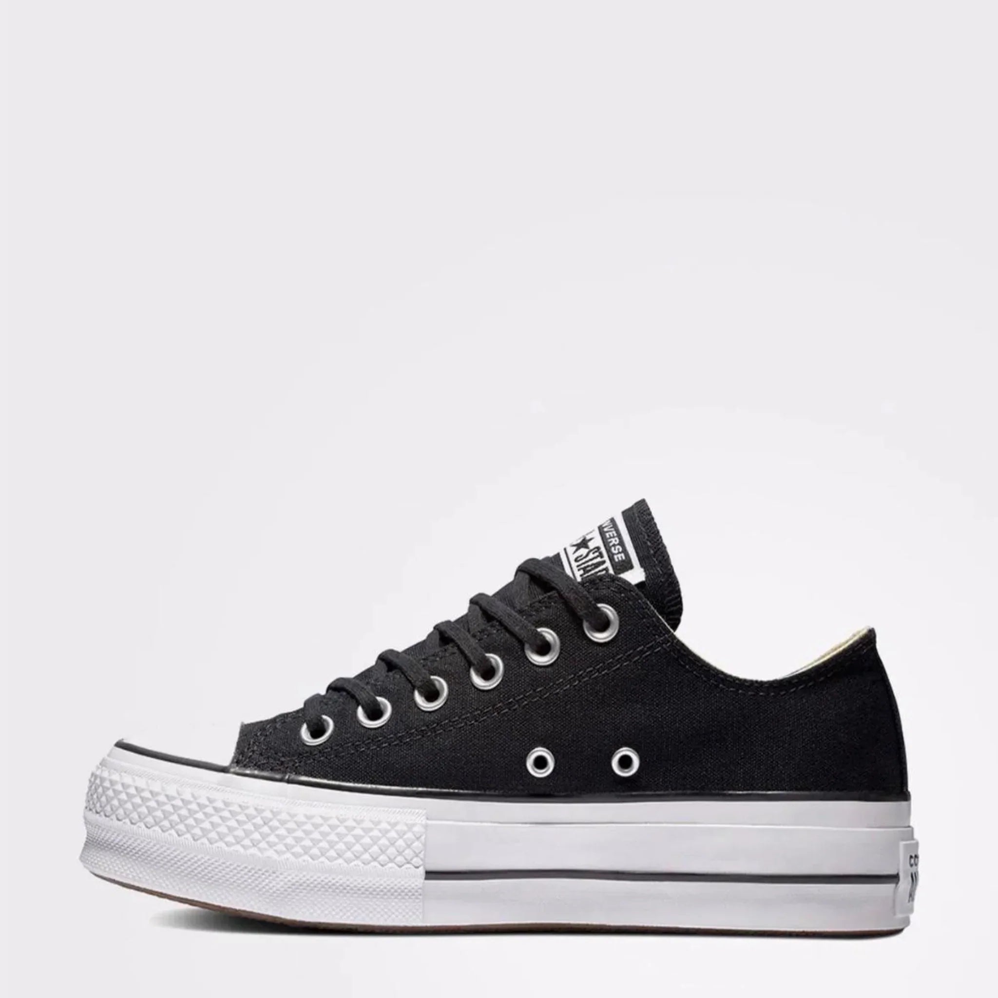 Converse Black Chunkies Low-Tops