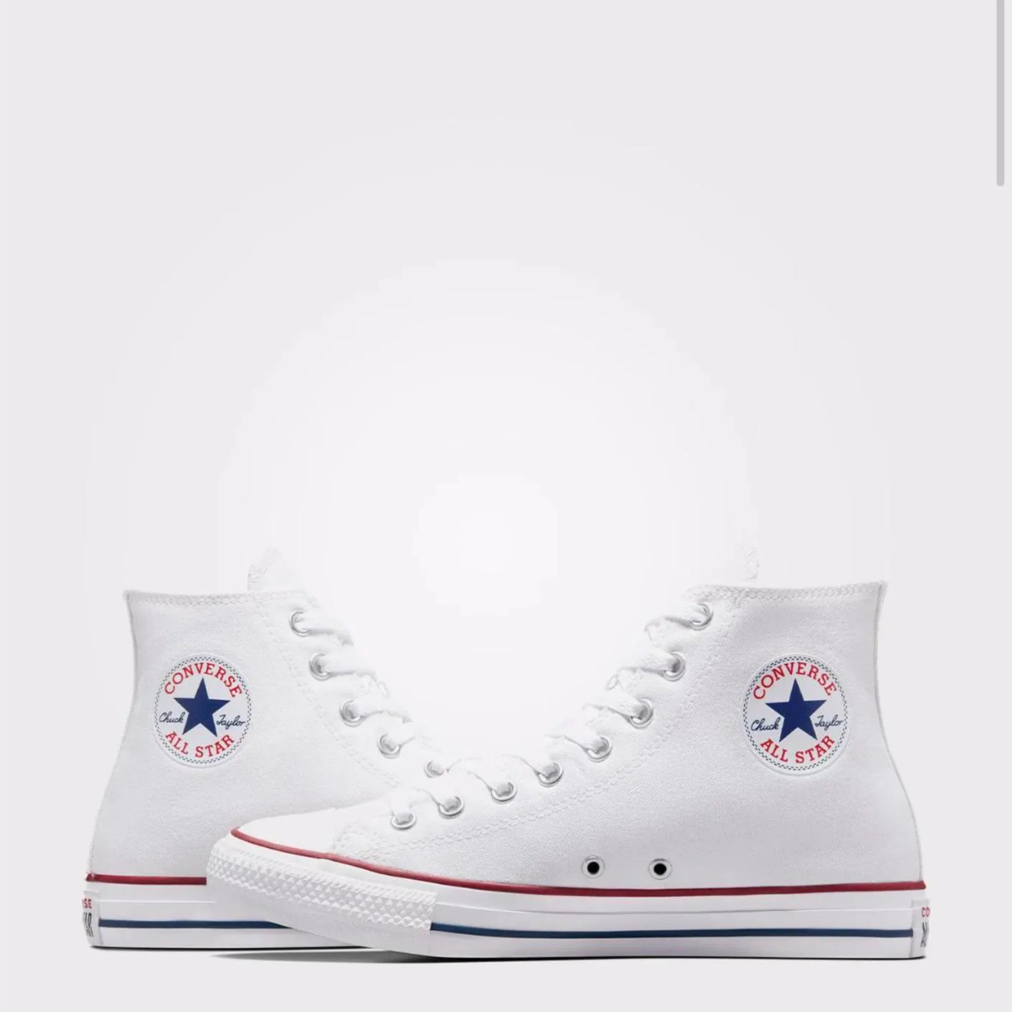 Converse White High-Tops
