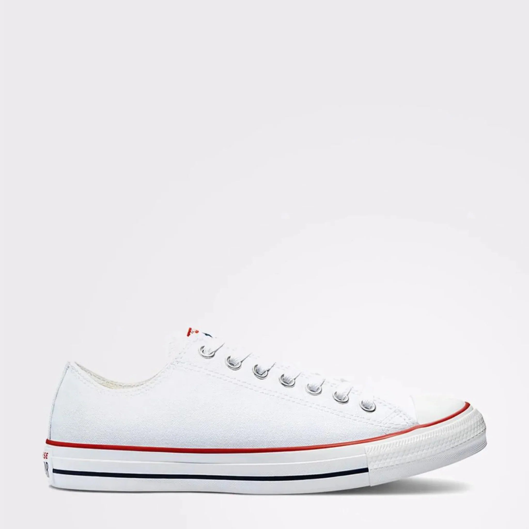 Converse White Low-Tops